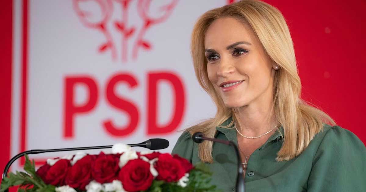 Gabriela Firea la conferința de presă PSD București-Ilfov, alături de Sorin Grindeanu, despre criza de coaliție și votul din 20 aprilie 2026