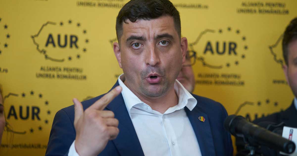 George Simion lider AUR declarații critica criza carburanților motorina prețuri pompă România aprilie 2026
