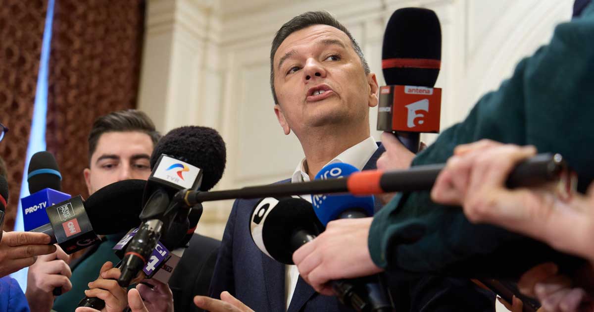Sorin Grindeanu lider PSD replică la declarațiile premierului Bolojan despre șobolani și companii de stat, aprilie 2026