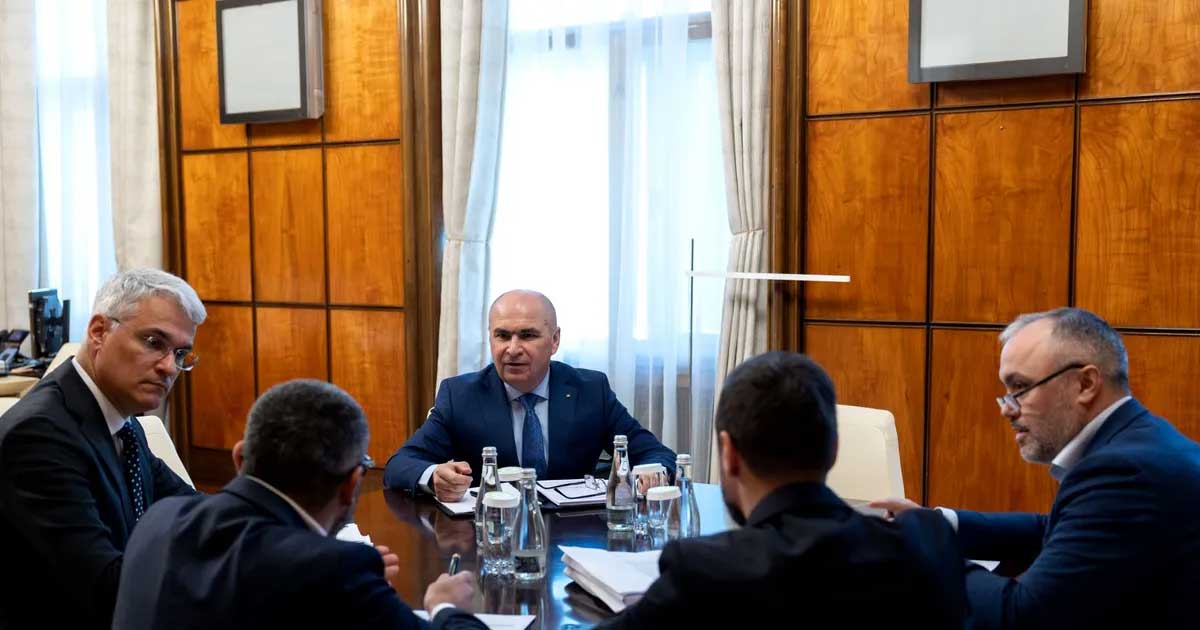 Consultări la Palatul Victoria între Guvernul Bolojan și lideri sindicali privind noua lege a salarizării, aprilie 2026