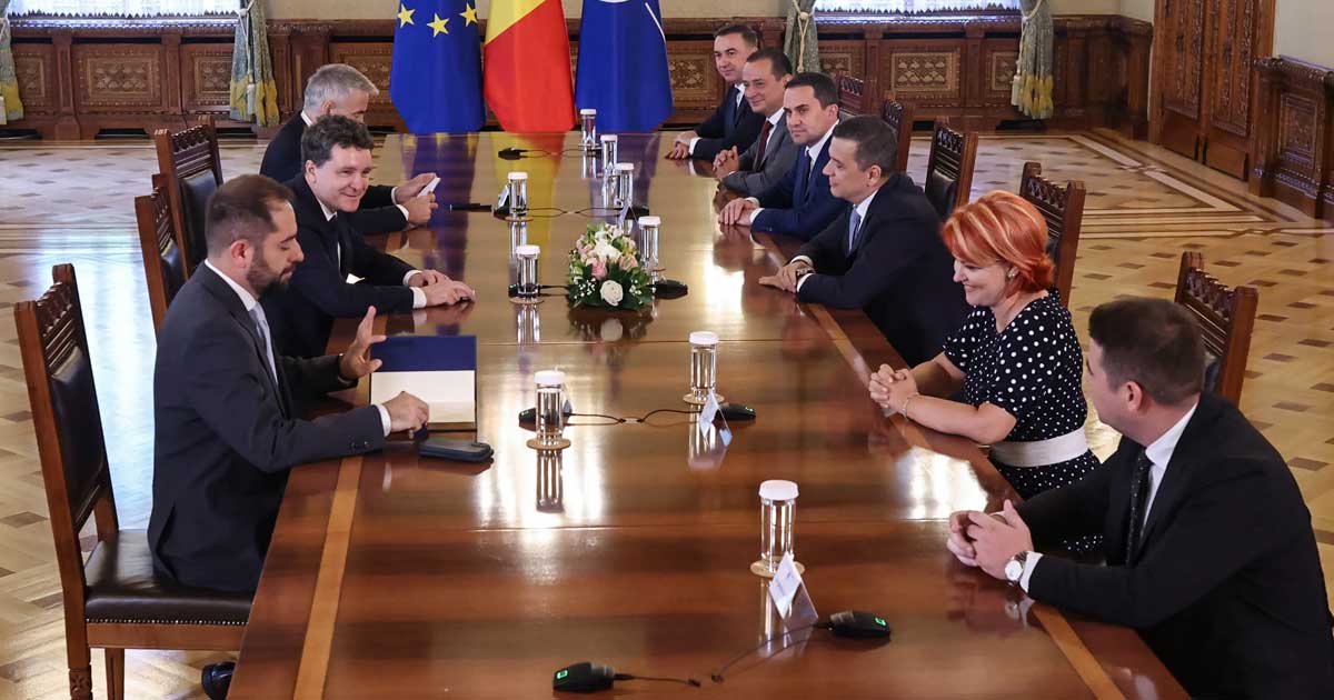 Delegația PSD la Palatul Cotroceni, consultări cu Nicușor Dan, criză politică, 22 aprilie 2026