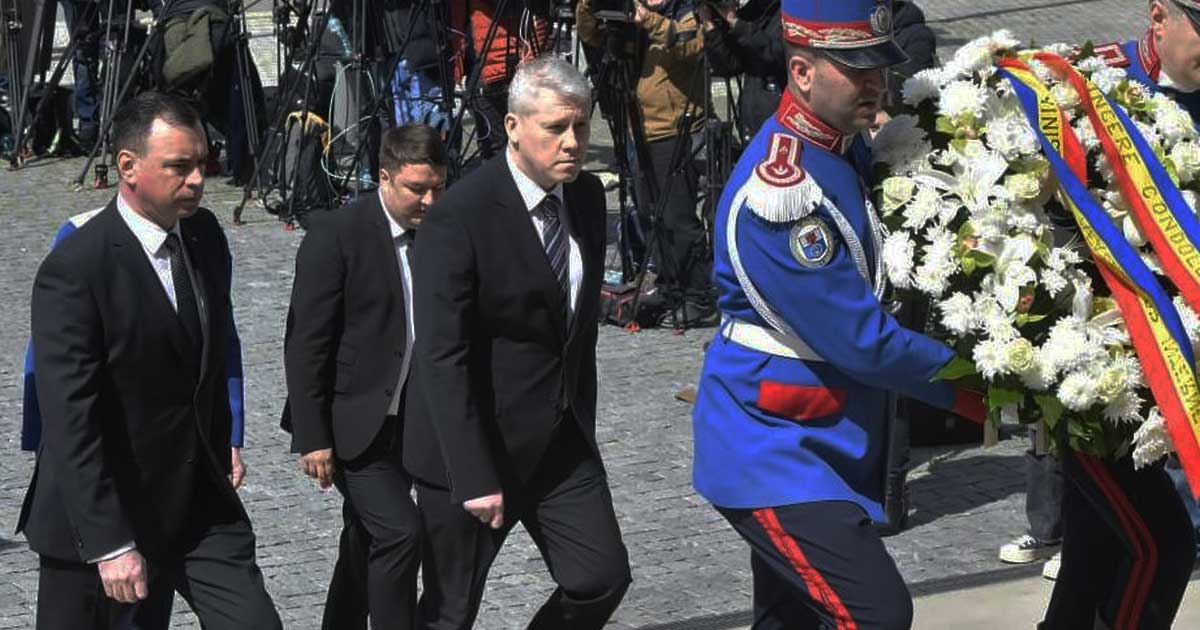 predoiu decizie anuntata la catafalc stadionul dinamo va purta numele lui mircea lucescu 053237 Cătălin Predoiu, Ministrul Afacerilor Interne, anunț la Arena Națională în memoria lui Mircea Lucescu, aprilie 2026