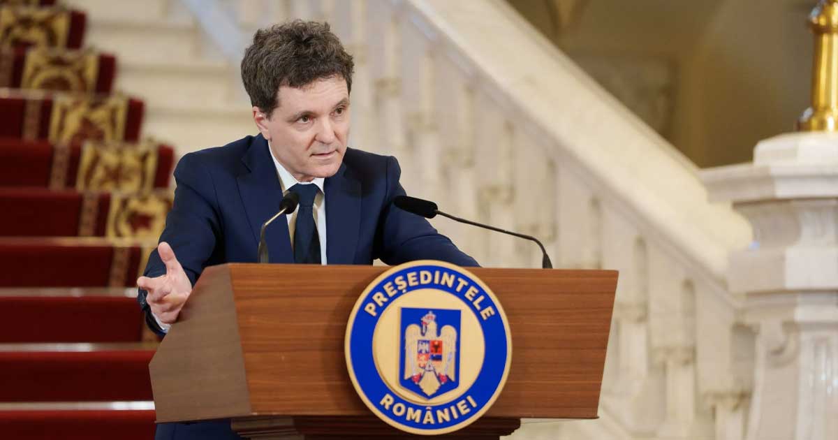 presedintele nicusor dan a semnat numirile la piccj dna diicot 305250 Președintele Nicușor Dan la conferința de presă de la Palatul Cotroceni unde a anunțat numirile la parchete, 8 aprilie 2026