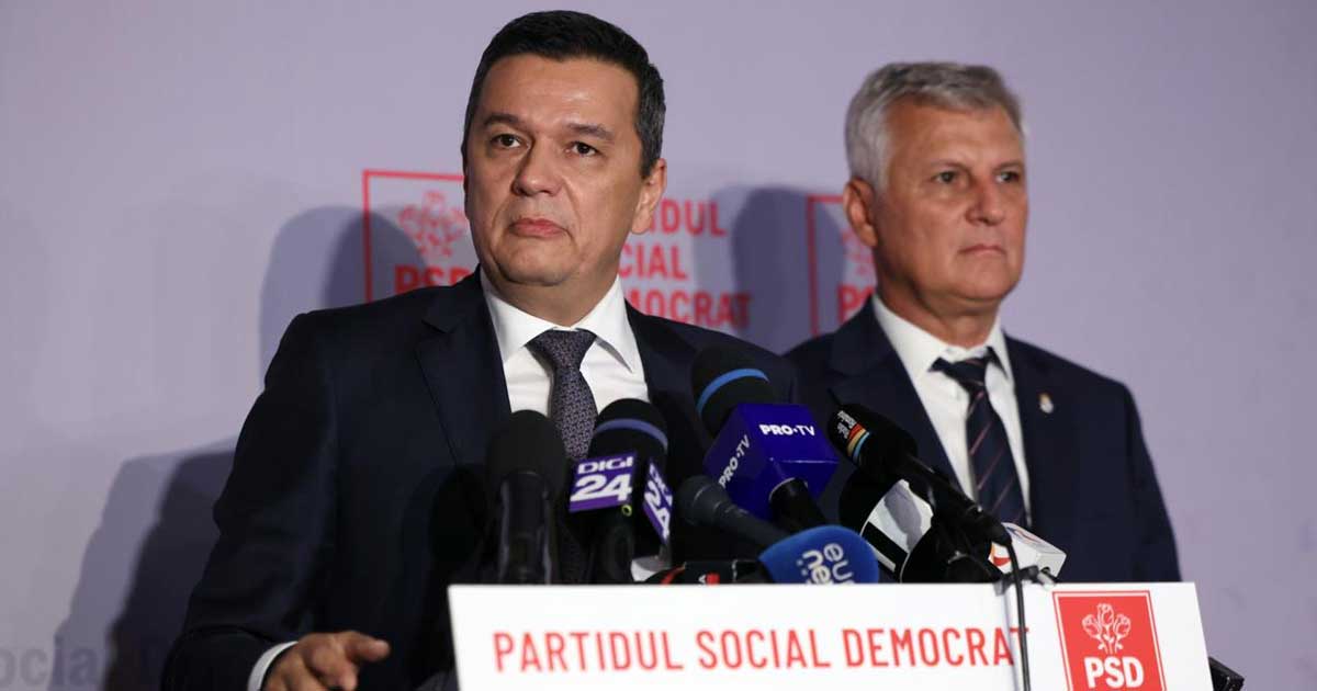 Sorin Grindeanu lider PSD reacție ironică la manifestația din Piața Victoriei în susținerea lui Bolojan, aprilie 2026