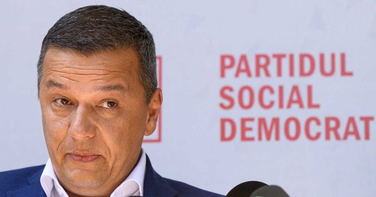 Sorin Grindeanu, președintele PSD, conferință de presă la Timișoara, declarații despre viitorul guvernului, aprilie 2026