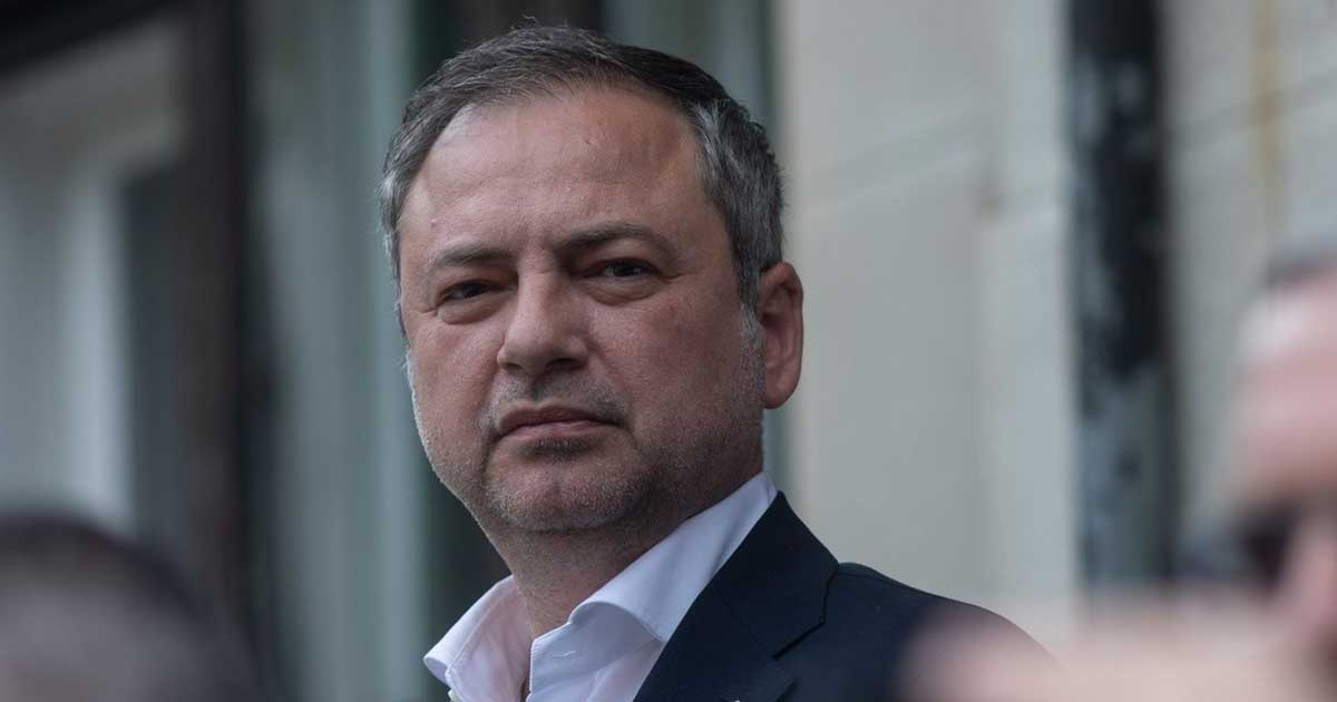 Dan Motreanu, secretarul general al PNL, conferință de presă despre relația dintre PSD și AUR în contextul moțiunii de cenzură, mai 2026