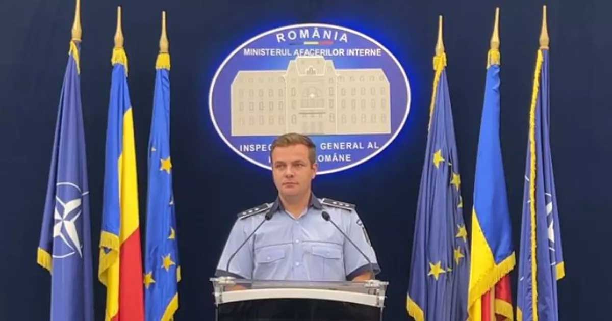 Chestor Georgian Drăgan la conferința de presă IGPR, București, răspuns documentar Recorder Poliție aservită, mai 2026