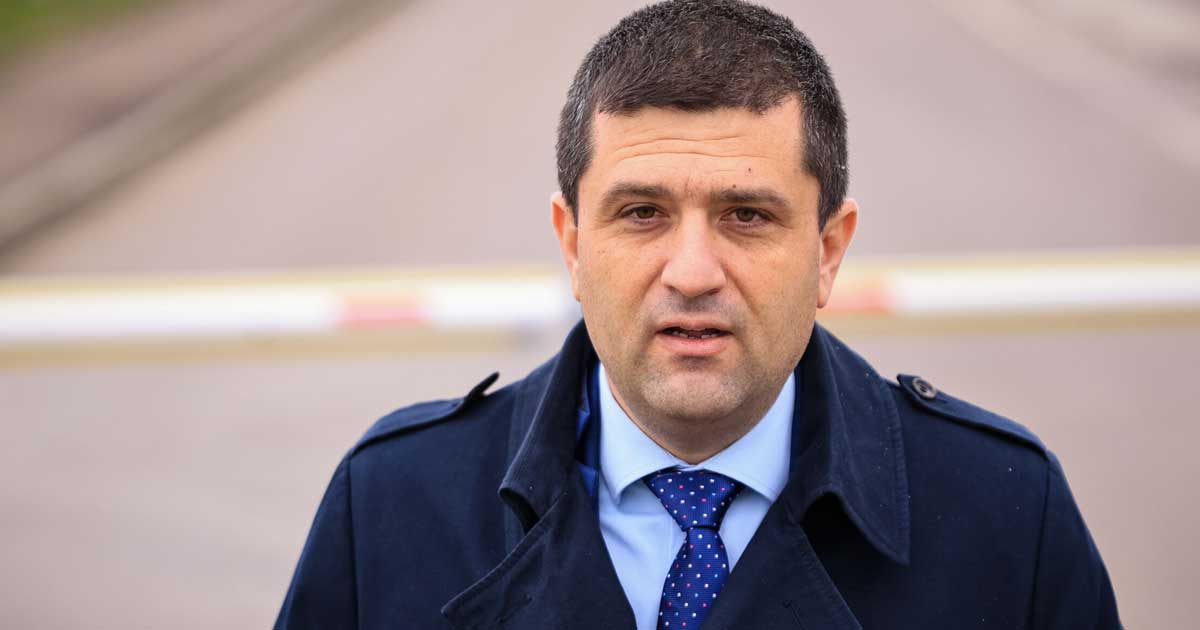 Ministrul Radu Miruță la conferință de presă privind contractul de drone pentru Armata Română prin programul SAFE, mai 2026