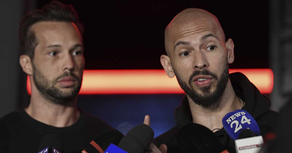 Frații Tristan și Andrew Tate, reacții pe rețelele sociale după atacul cu drona rusească asupra unui bloc din Galați, mai 2026