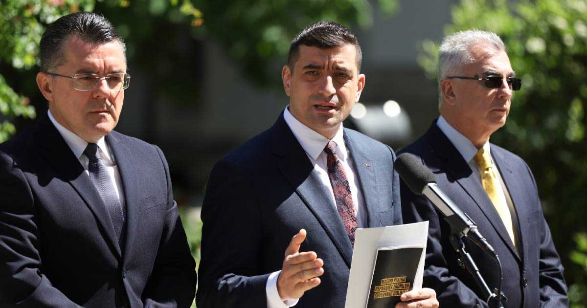george simion dupa consultarile de la cotroceni ne asumam intrarea la guvernare suntem dispusi sa discutam cu oricine despre solutii 878227 Delegația AUR condusă de George Simion la Palatul Cotroceni, consultări pentru formarea guvernului, mai 2026