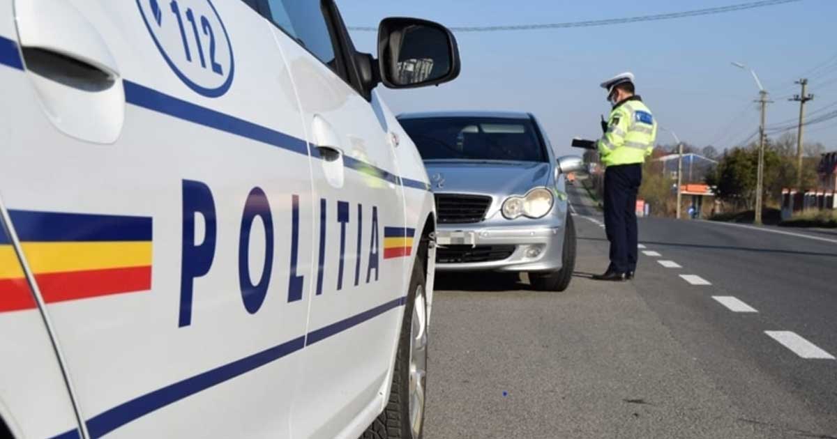 Polițist oprit în trafic de IPJ Argeș pentru conducere sub influența alcoolului, etilotest pozitiv, Mioveni 2026