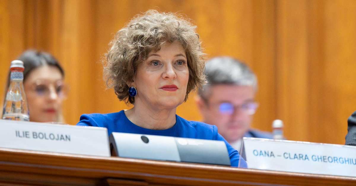 Oana Gheorghiu la ședința de guvern, cerere trimitere Corp de Control la AAAS, mai 2026