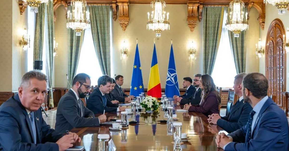 Delegația Partidului Oamenilor Tineri la consultările de la Palatul Cotroceni cu președintele Nicușor Dan, mai 2026