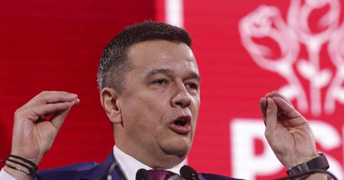 Sorin Grindeanu declarații politice, conflict verbal despre limbaj fascist și moțiunea de cenzură, aprilie 2026