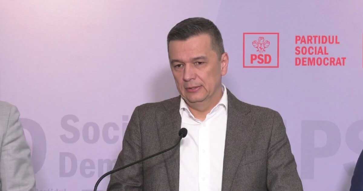 sorin grindeanu o acuza pe oana gheorghiu de tentativa de fabricare de probe 550281 Sorin Grindeanu, liderul PSD, declarații la RomâniaTV despre Oana Gheorghiu, mai 2026