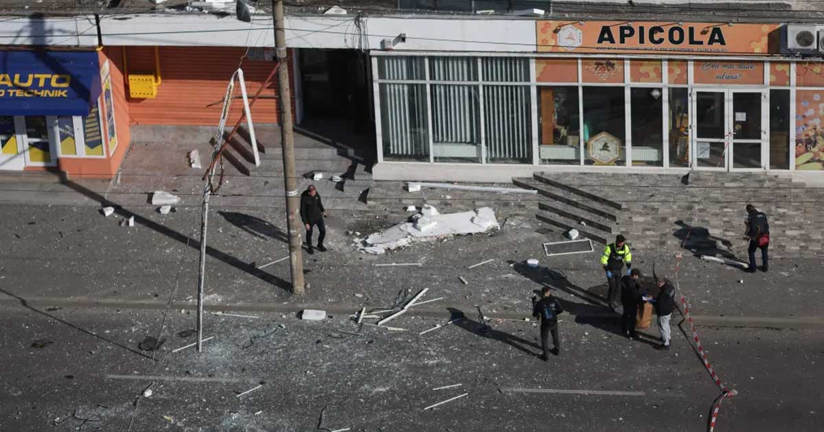 Bloc de locuințe din Galați lovit de dronă rusească tip Geran-2, explozie și incendiu la etajul 10, 29 mai 2026