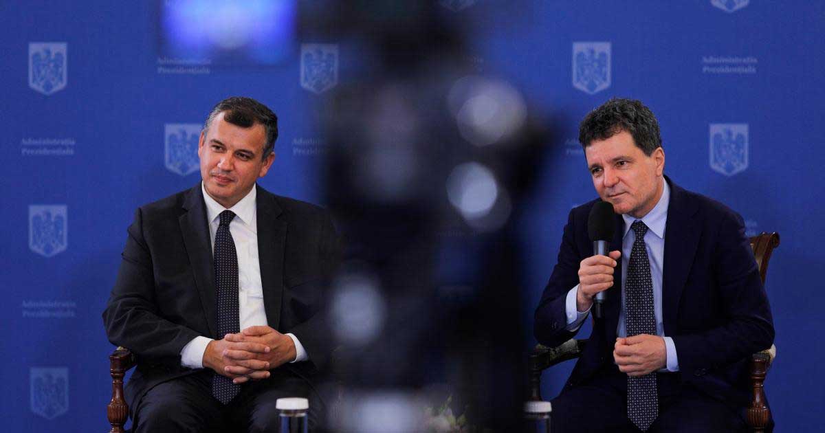 Nicușor Dan și Eugen Tomac, consultări pentru desemnarea noului premier al României, mai 2026