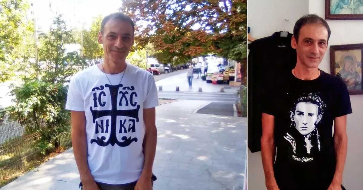 Alexandru Bâlcu, membru Noua Dreaptă, în afara instanței în dosarul privind profanarea Sinagogii Eșua Tova, 2026