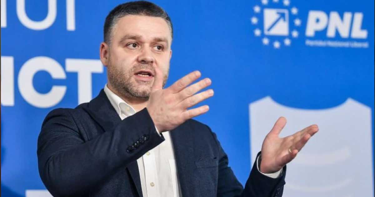Ciprian Ciucu, prim-vicepreședinte PNL, în timpul unei conferințe internaționale la Singapore, iunie 2026