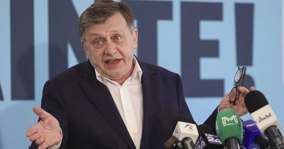 Crin Antonescu, atac la propunerea Siegfried Muresan premier, iunie 2026