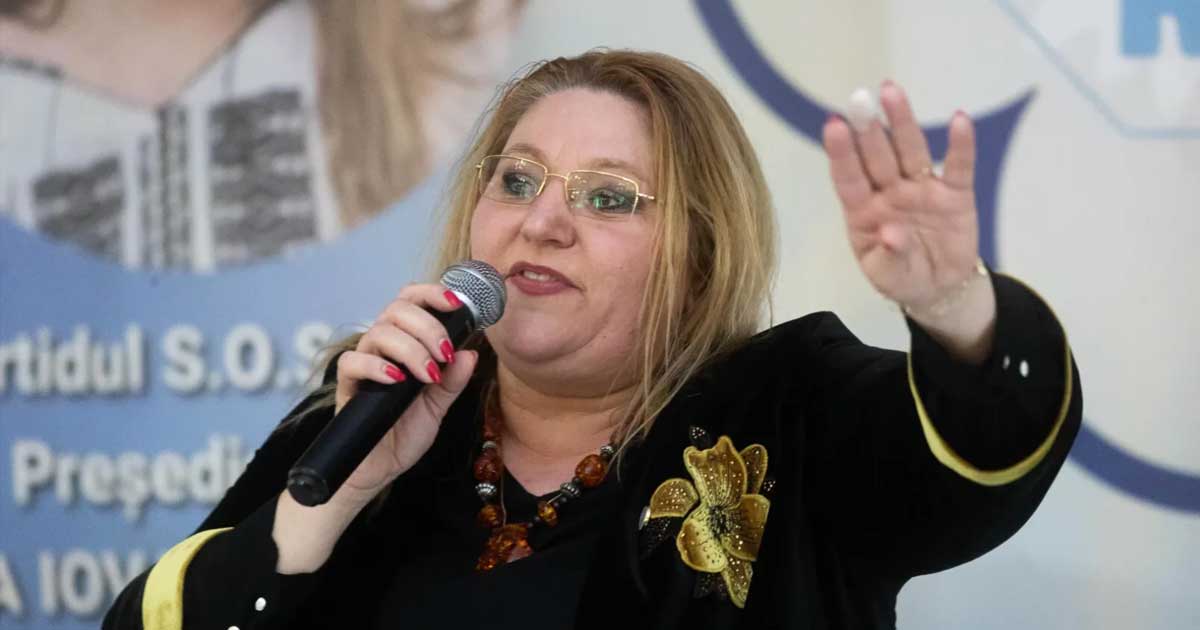 Diana Șoșoacă, lidera SOS România, declarații după consultările de la Palatul Cotroceni, iunie 2026
