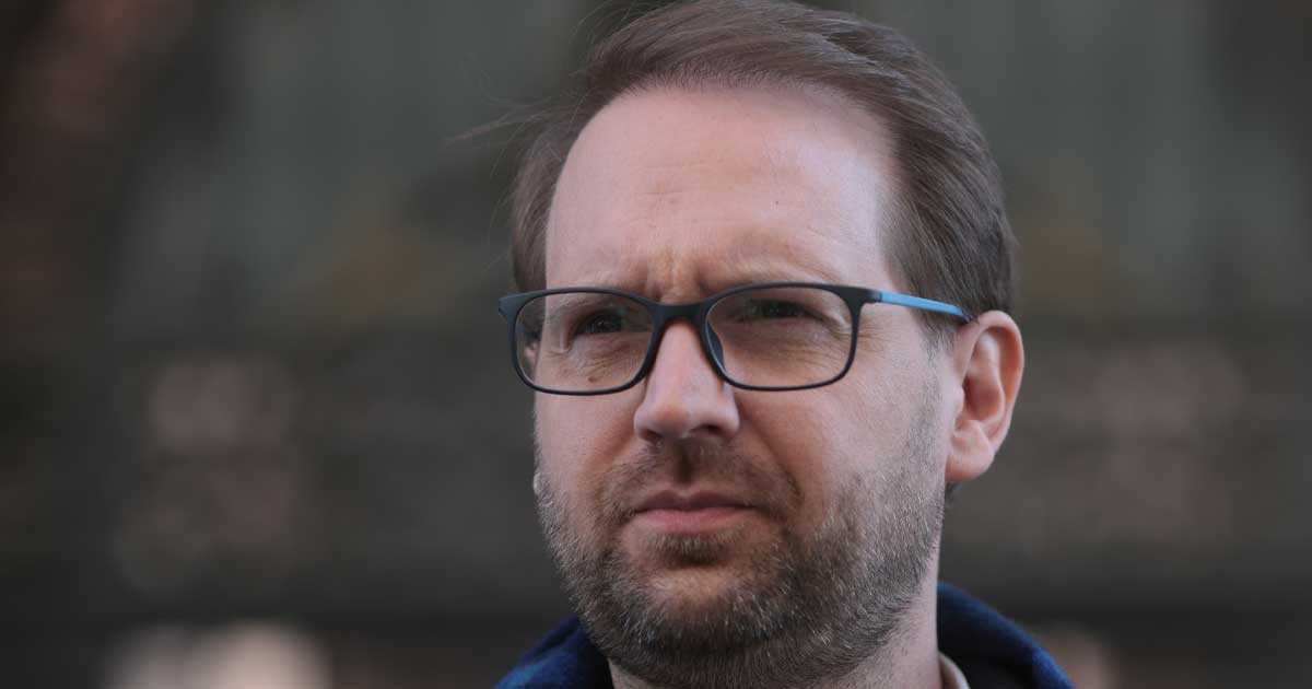 Liderul USR Dominic Fritz la declarații despre nominalizarea lui Adrian Veștea ca premier, București, iunie 2026
