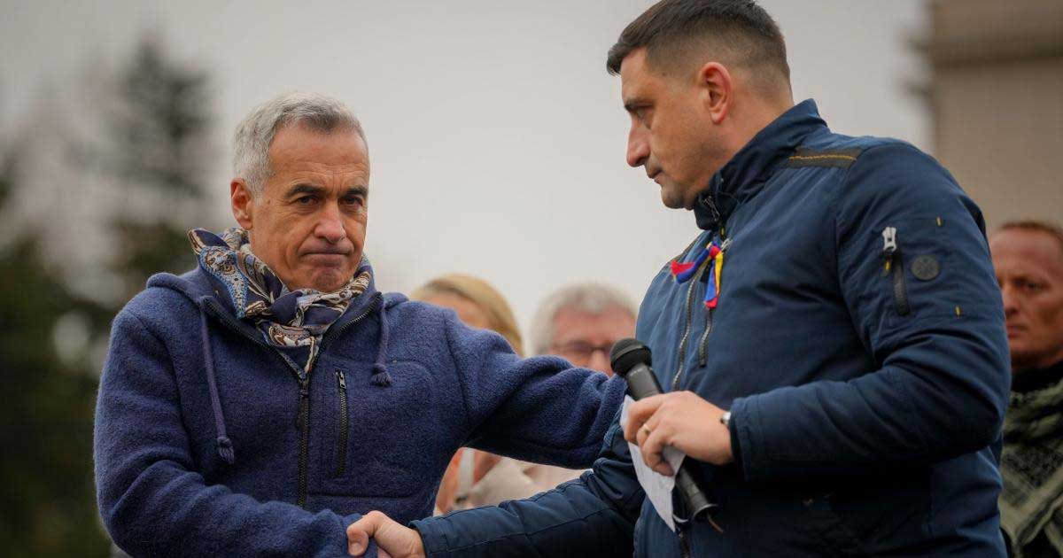 George Simion și Călin Georgescu cer suspendarea președintelui Nicușor Dan în Parlament, iunie 2026