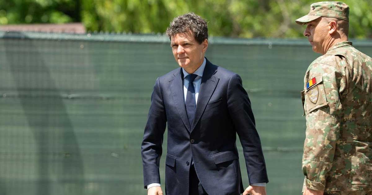 Nicușor Dan la Brigada 243 Callatis Constanța conferință de presă dronă maritimă iunie 2026