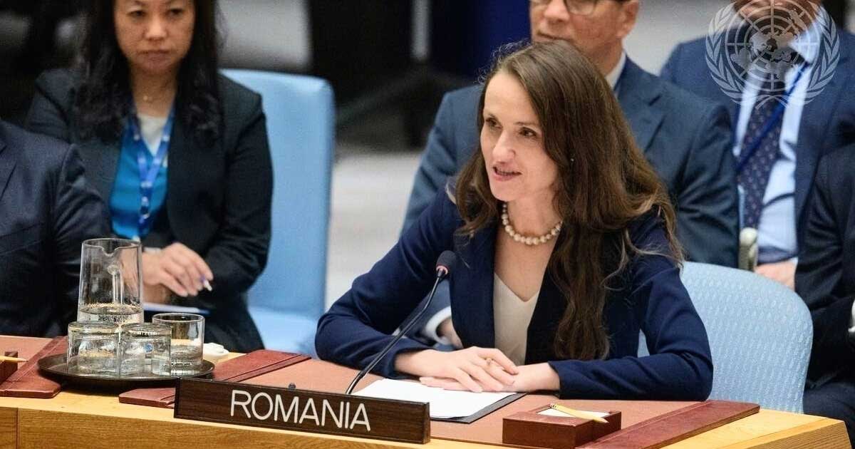 Oana Țoiu discurs la Consiliul de Securitate ONU New York, drona rusească Galați, 1 iunie 2026