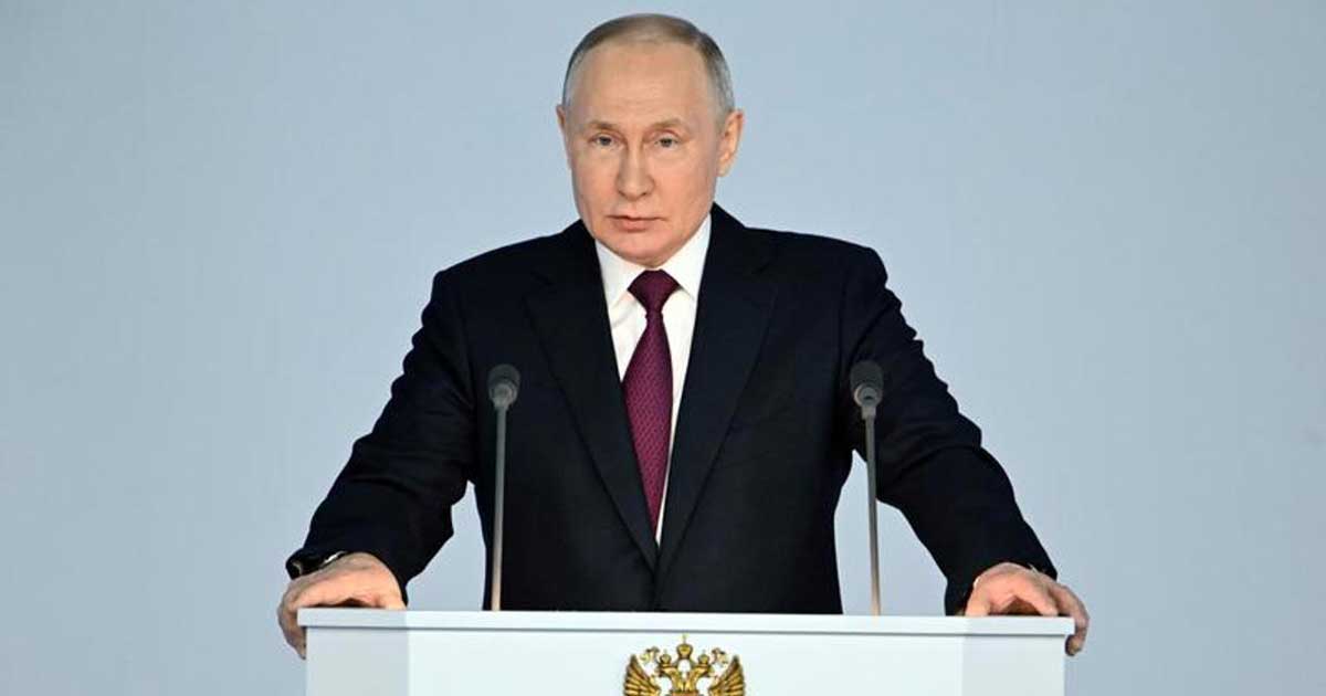 Vladimir Putin discurs la Kremlin în fața absolvenților academiilor militare ruse, iunie 2026