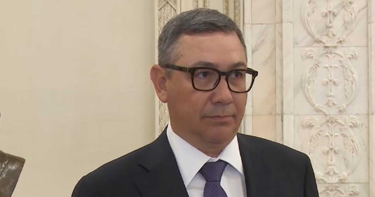 victor ponta guvern vestea vot aur parlament 2026 600748 Victor Ponta, fost premier al României, în timpul unei declarații publice despre criza guvernamentală, iunie 2026