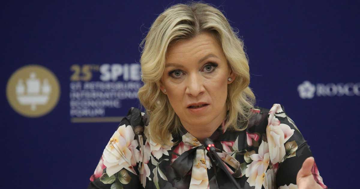 Maria Zaharova, purtătoarea de cuvânt a Ministerului de Externe al Rusiei, conferință de presă TASS, mai 2026