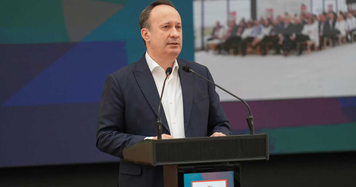 Adrian Câciu, deputat PSD, la o conferință de presă, reacție la demiterea Alexandrei Zară din funcția de la ANPDPD, iulie 2026