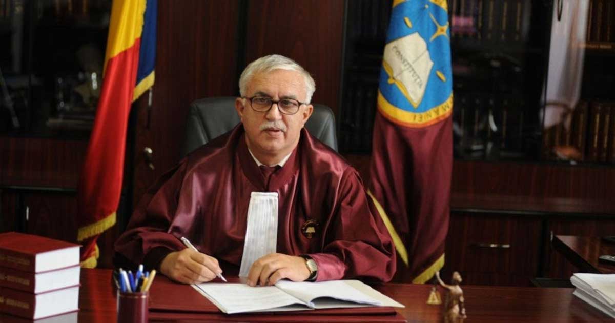 augustin zegrean nicusor dan formare guvern 2026 779939 Augustin Zegrean, fostul președinte al Curții Constituționale, în timpul unei declarații publice, iulie 2026