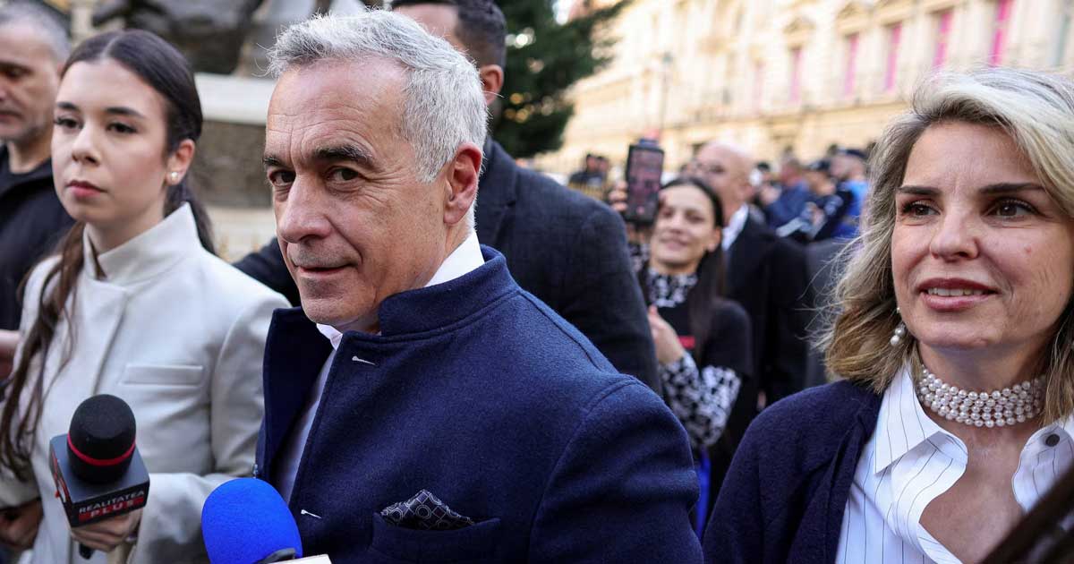 Călin Georgescu la o declarație publică, dosarul disciplinar de la Universitatea Pitești, 2026
