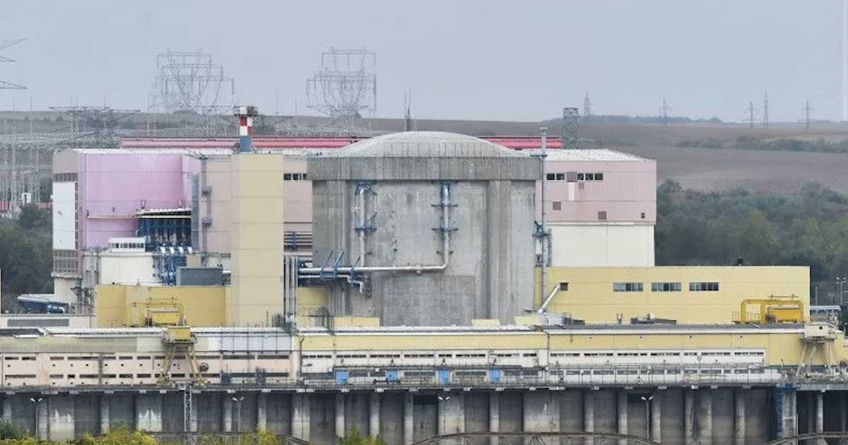 centrala cernavoda reactor 2 seceta dunare 2026 270609 Centrala nuclearoelectrică de la Cernavodă, reactorul 2, pe fondul secetei de pe Dunăre, iulie 2026