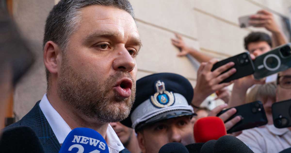 Ciprian Ciucu, primarul general al Capitalei, la ieșirea de la audierile din dosarul DNA, iulie 2026
