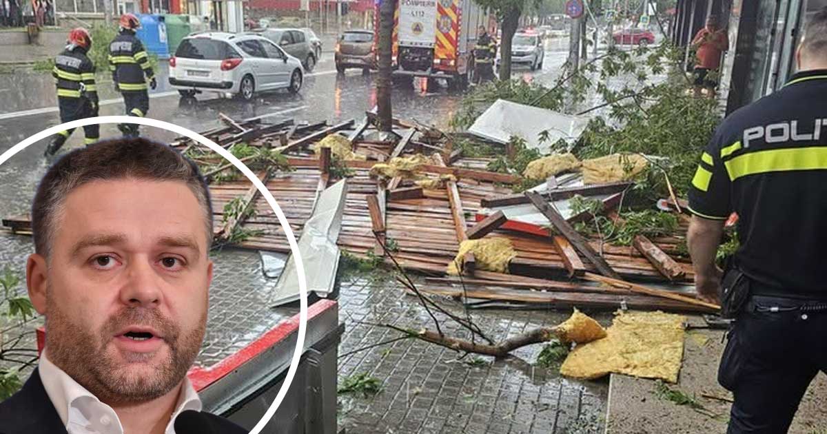 ciprian ciucu furtuna bucuresti bazine retentie 2026 741613 Ciprian Ciucu, primarul general al Capitalei, în timpul unei declarații despre inundațiile din București, iulie 2026