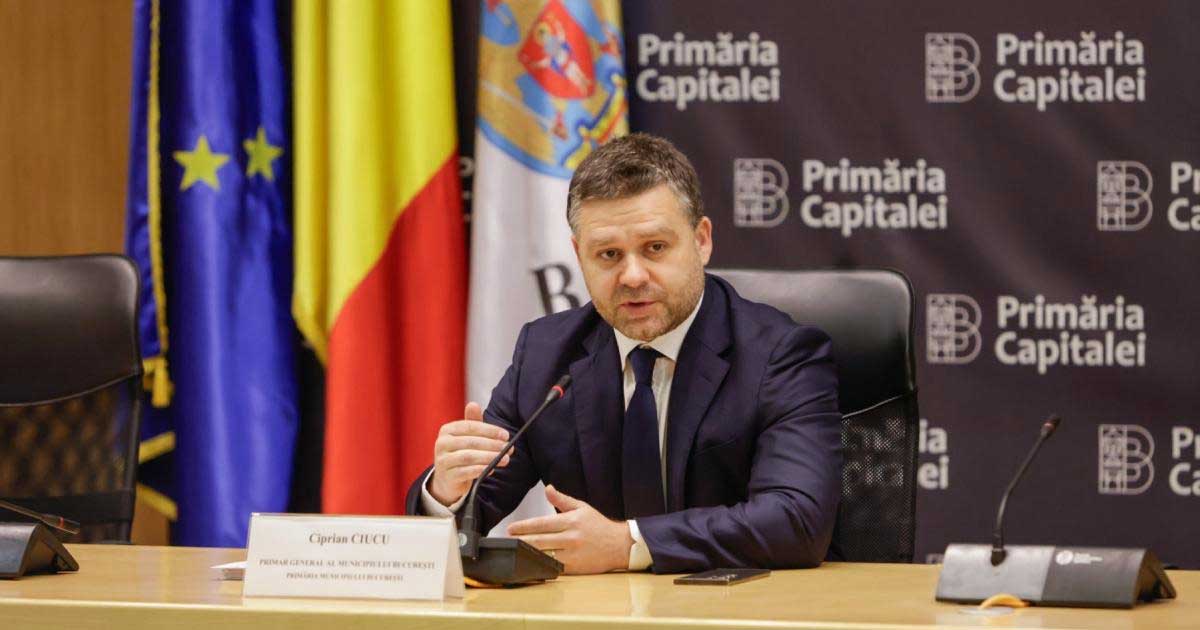 Ciprian Ciucu la ședința CGMB privind votul pentru insolvența STB, București, iulie 2026