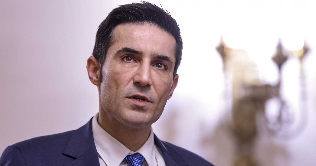 Claudiu Manda, secretar general PSD, la o conferință de presă despre negocierile politice din Parlament, iulie 2026