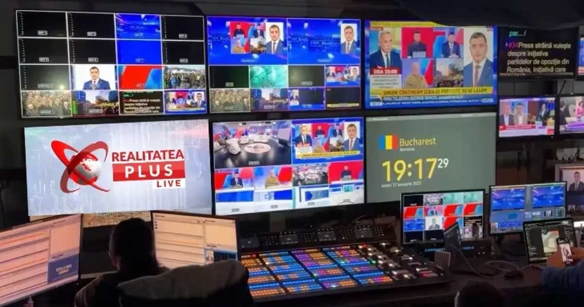 Sediul postului Realitatea Plus, ilustrare a disputei juridice cu Consiliul Național al Audiovizualului, iulie 2026
