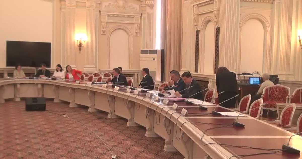 Ședința Comisiei Juridice a Senatului României, dezbatere pe legea integrității, București, iulie 2026