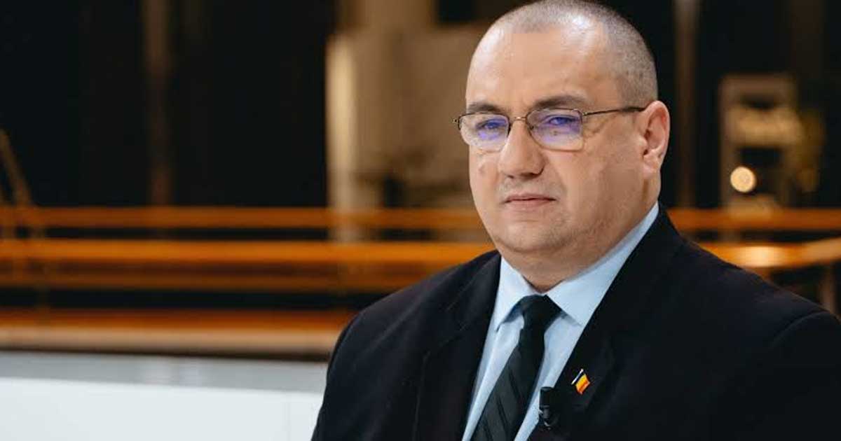 Cristian Terheș, europarlamentar, în timpul unei declarații publice, iulie 2026