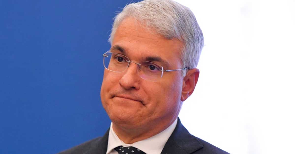 Dragoș Pîslaru, ministrul interimar al Muncii, în timpul unei declarații publice, iulie 2026