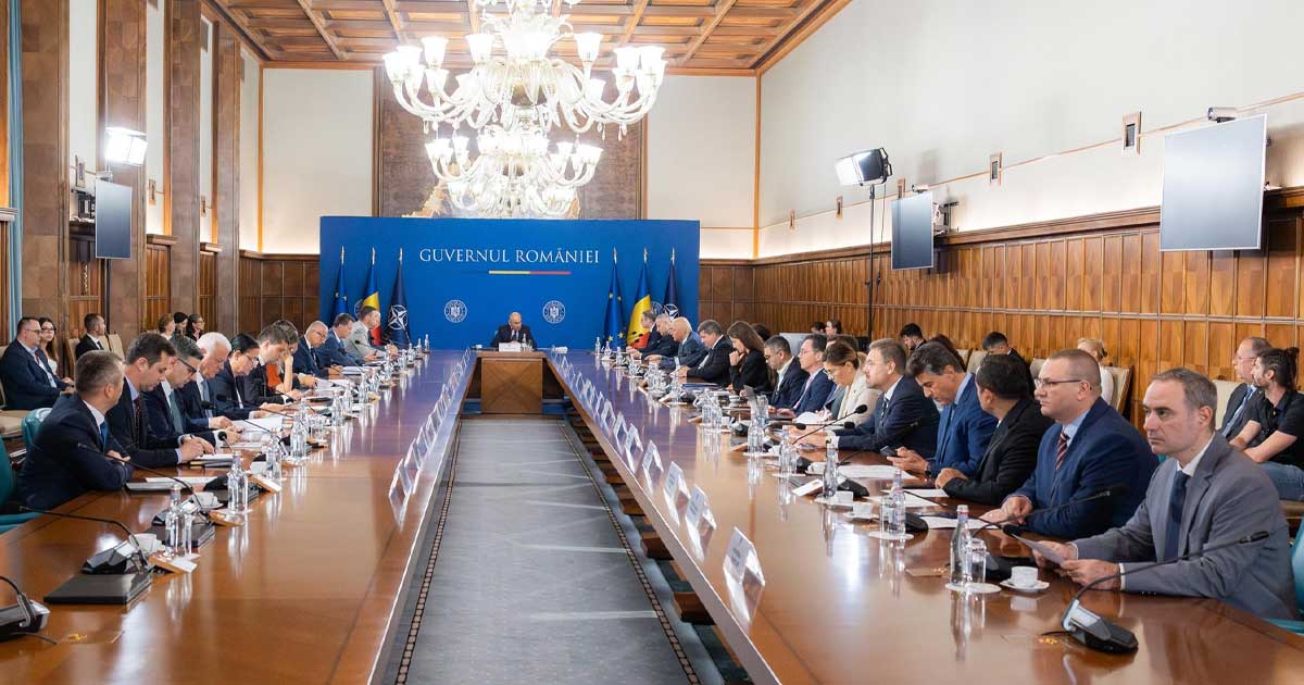 guvern fonduri azile pasca bihor 2026 806663 Ședință de guvern la Palatul Victoria, alocare de fonduri pentru persoanele relocate din azilele Pașca, iulie 2026