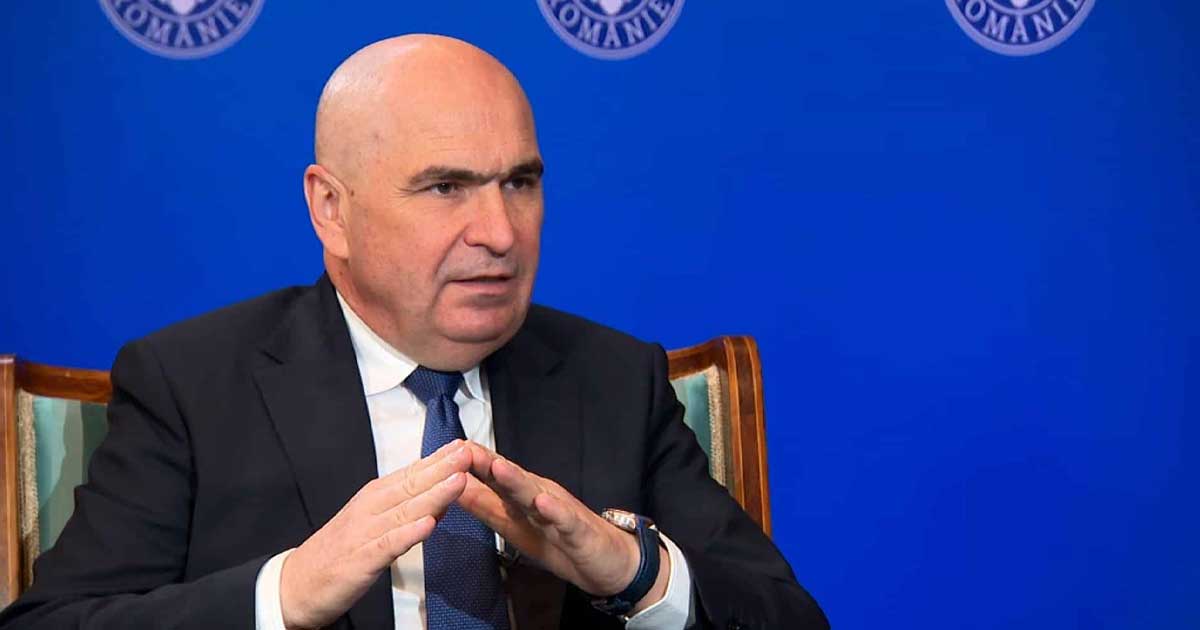 Ilie Bolojan, premier interimar, la o conferință de presă despre discuțiile de la Palatul Cotroceni, iulie 2026