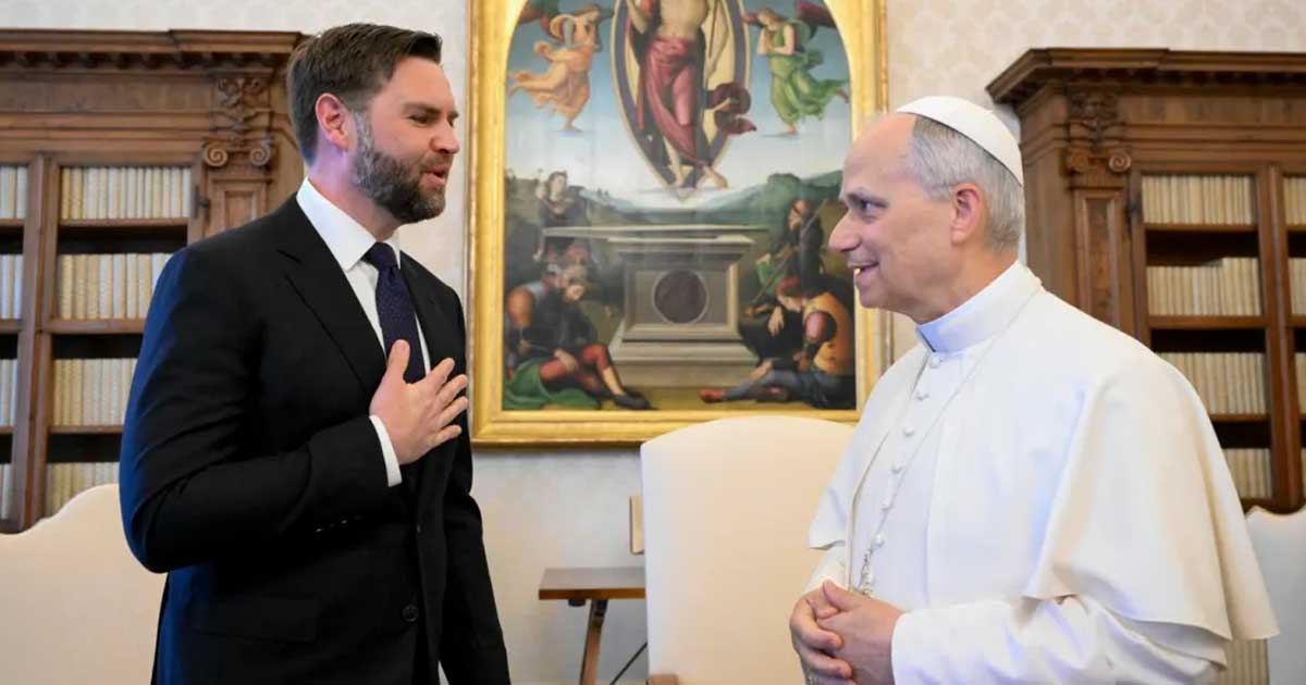 jd vance papa leon tensiuni vatican 2026 619238 JD Vance și Papa Leon al XIV-lea, în contextul tensiunilor dintre Casa Albă și Vatican, iulie 2026