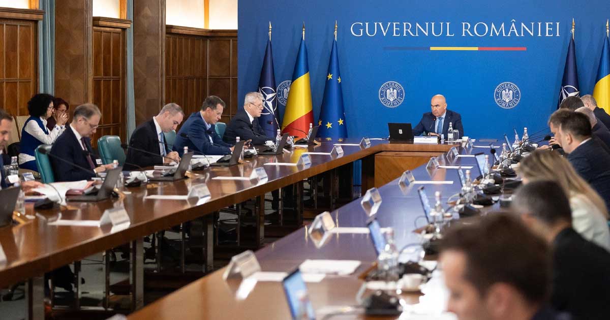 Ședință de guvern la Palatul Victoria, dezbatere despre noua lege a salarizării bugetarilor, iulie 2026
