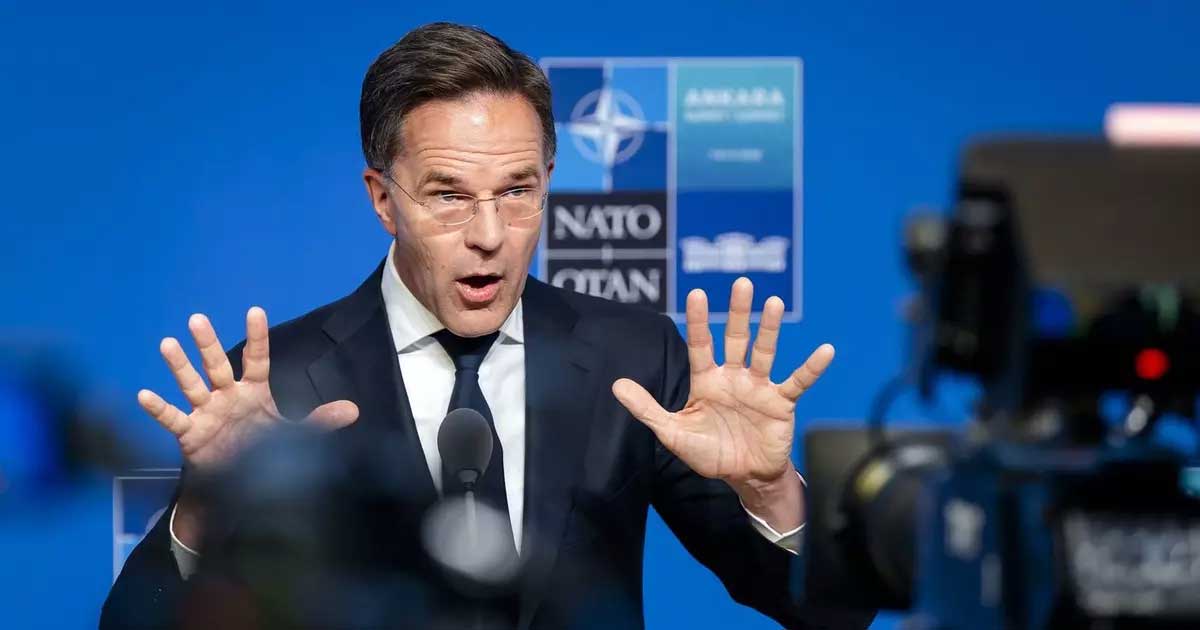 Mark Rutte, secretarul general al NATO, la summitul Alianței de la Ankara, iulie 2026