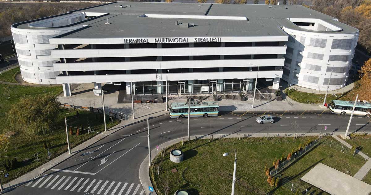 parcare terminal straulesti metrorex 2026 014988 Parcarea Terminalului Multimodal Străulești din București, unde Metrorex a lansat noul abonament săptămânal, iulie 2026